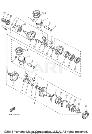 CRANKSHAFT PISTON