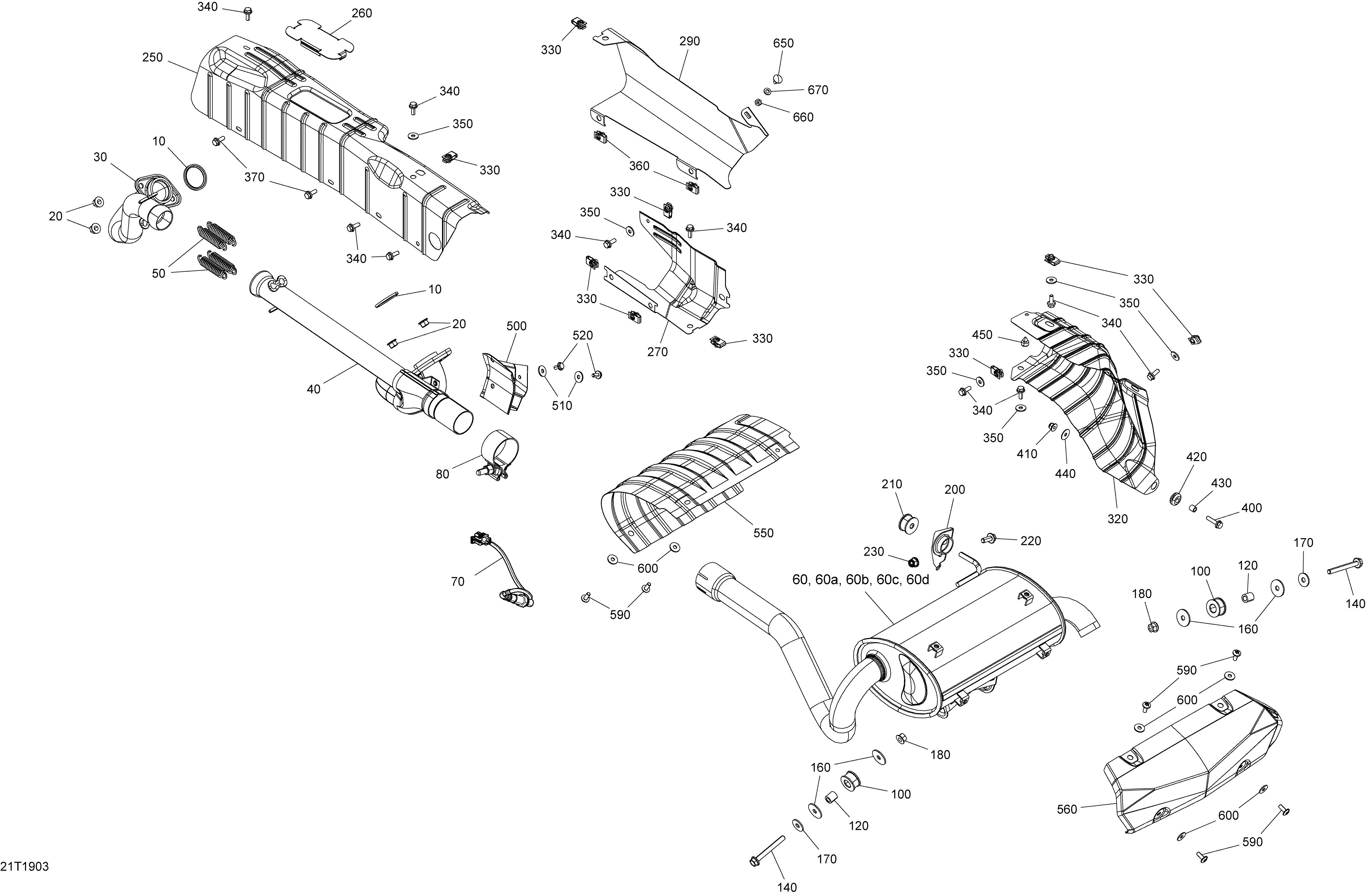 Exhaust - 1000 EFI