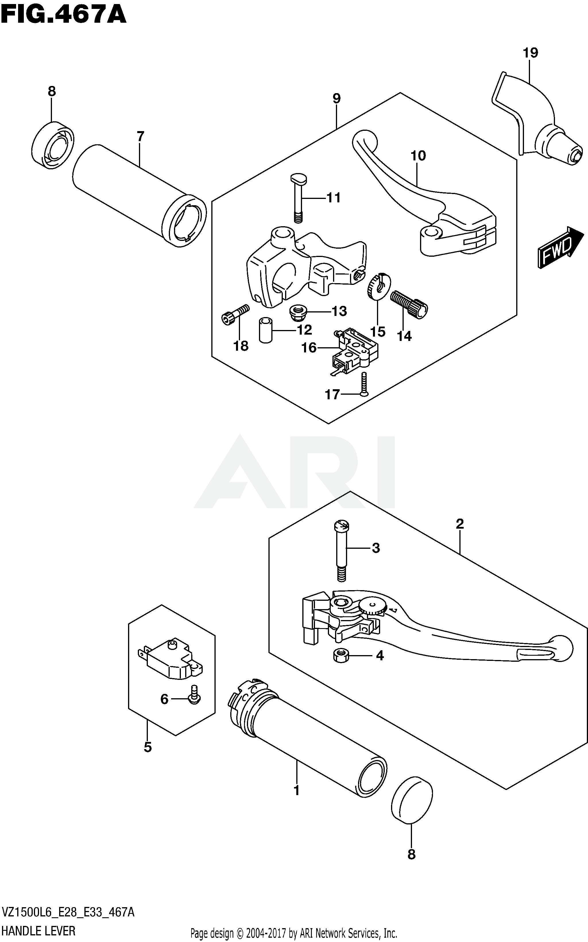 HANDLE LEVER