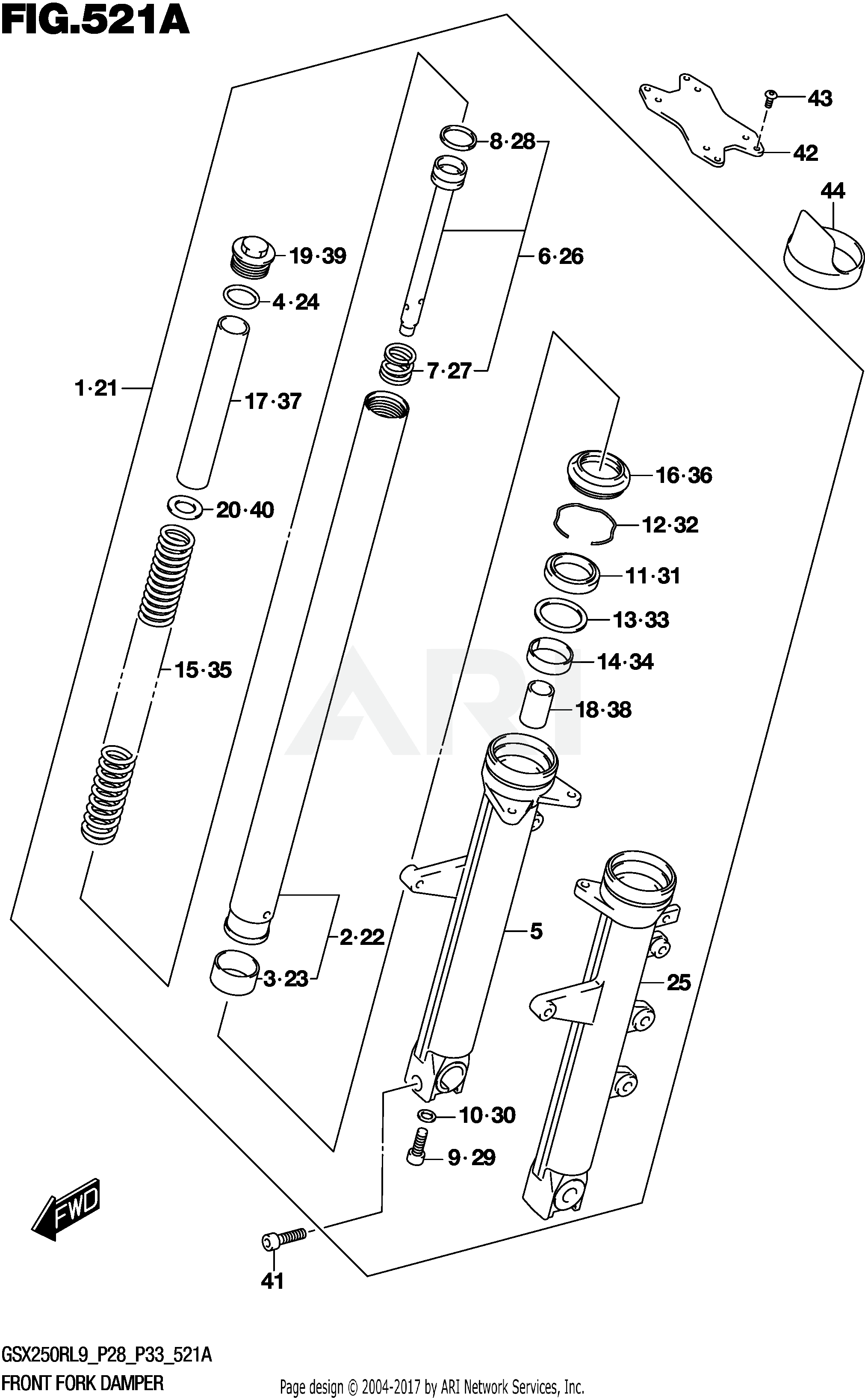 FRONT FORK DAMPER