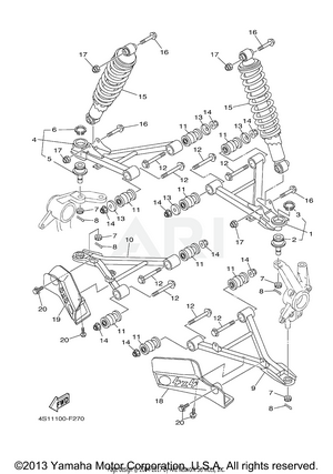 FRONT SUSPENSION WHEEL