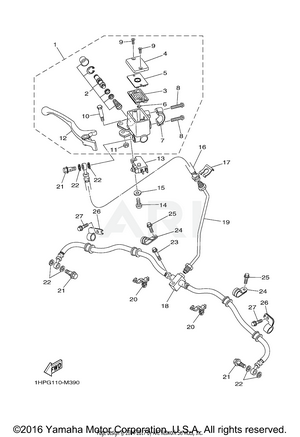 FRONT MASTER CYLINDER