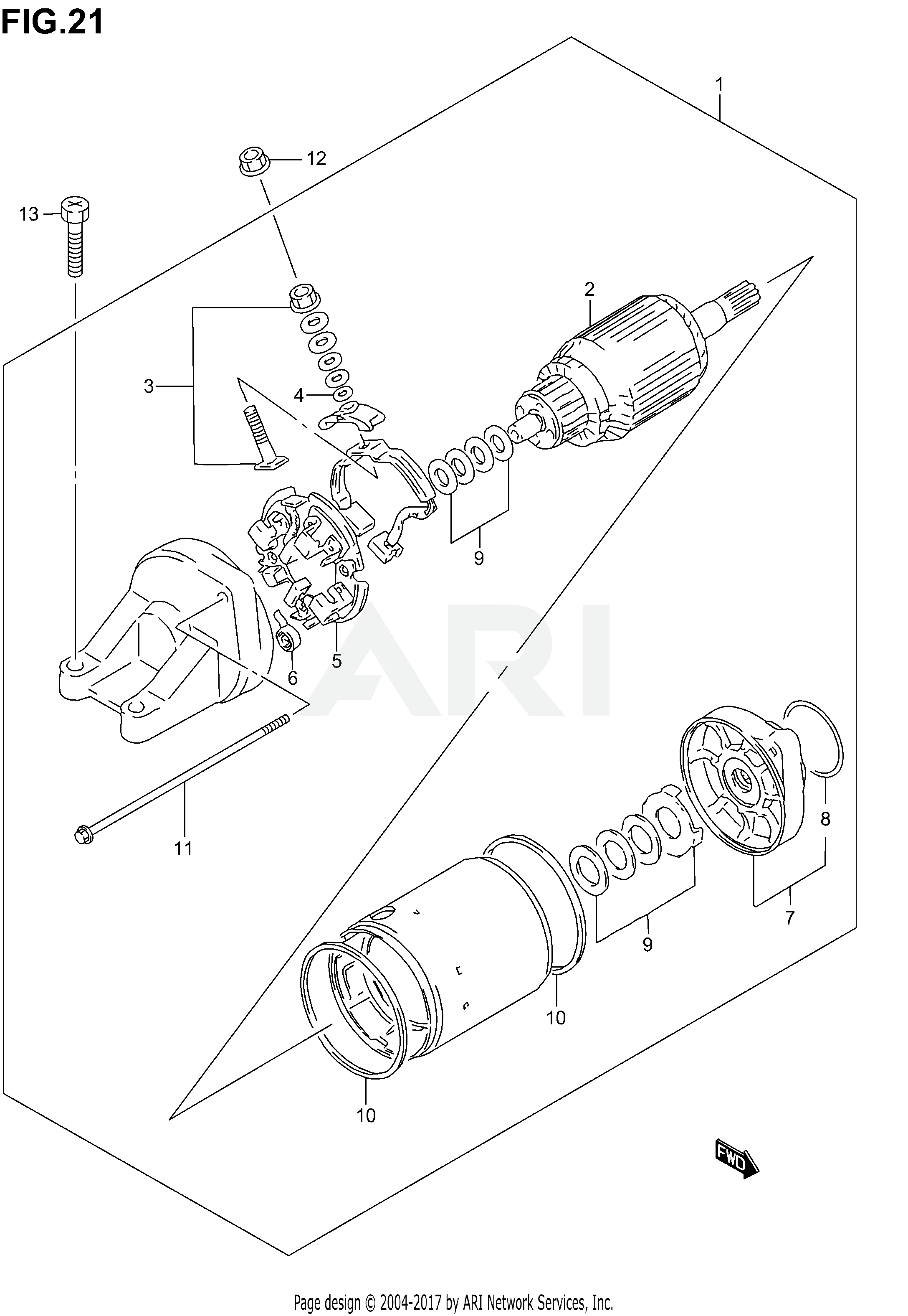 STARTING MOTOR