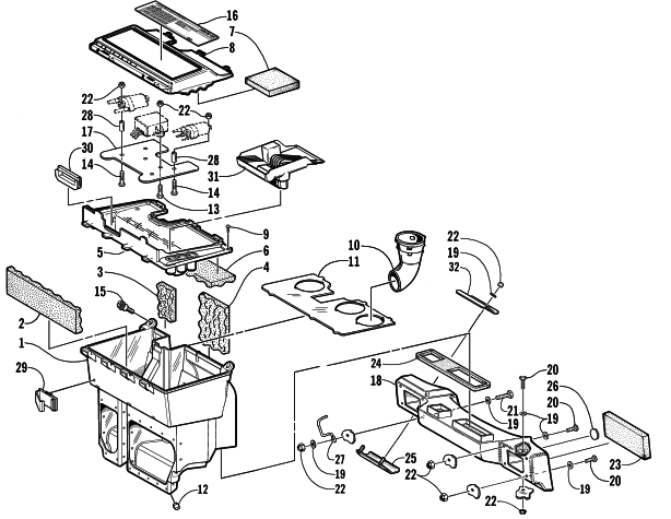 AIR SILENCER ASSEMBLY