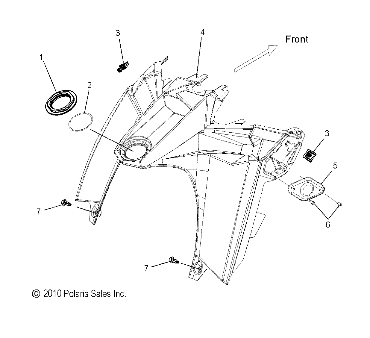 BODY, CONSOLE - S14CM8GSA/GSL/GEA (49SNOWCONSOLE11800RMK)