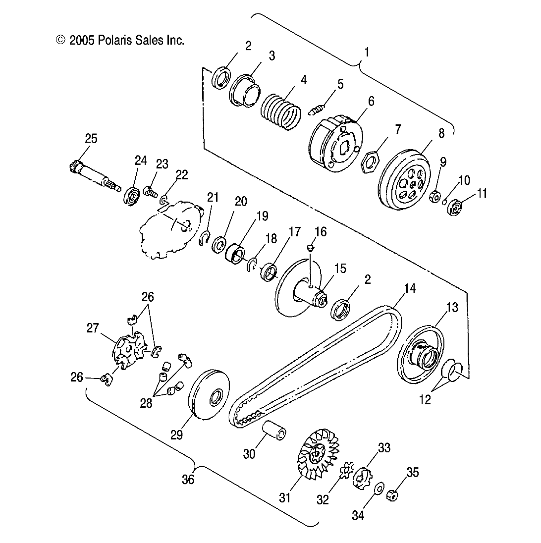 DRIVE PULLEY - A04FA09CA/CB (4999202399920239A13)