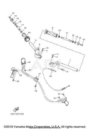 STEERING HANDLE CABLE