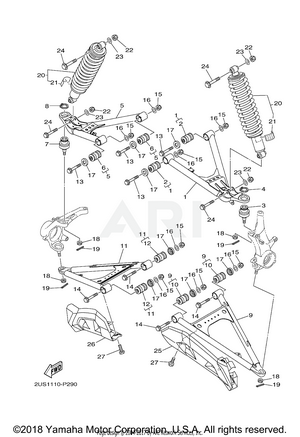 FRONT SUSPENSION WHEEL