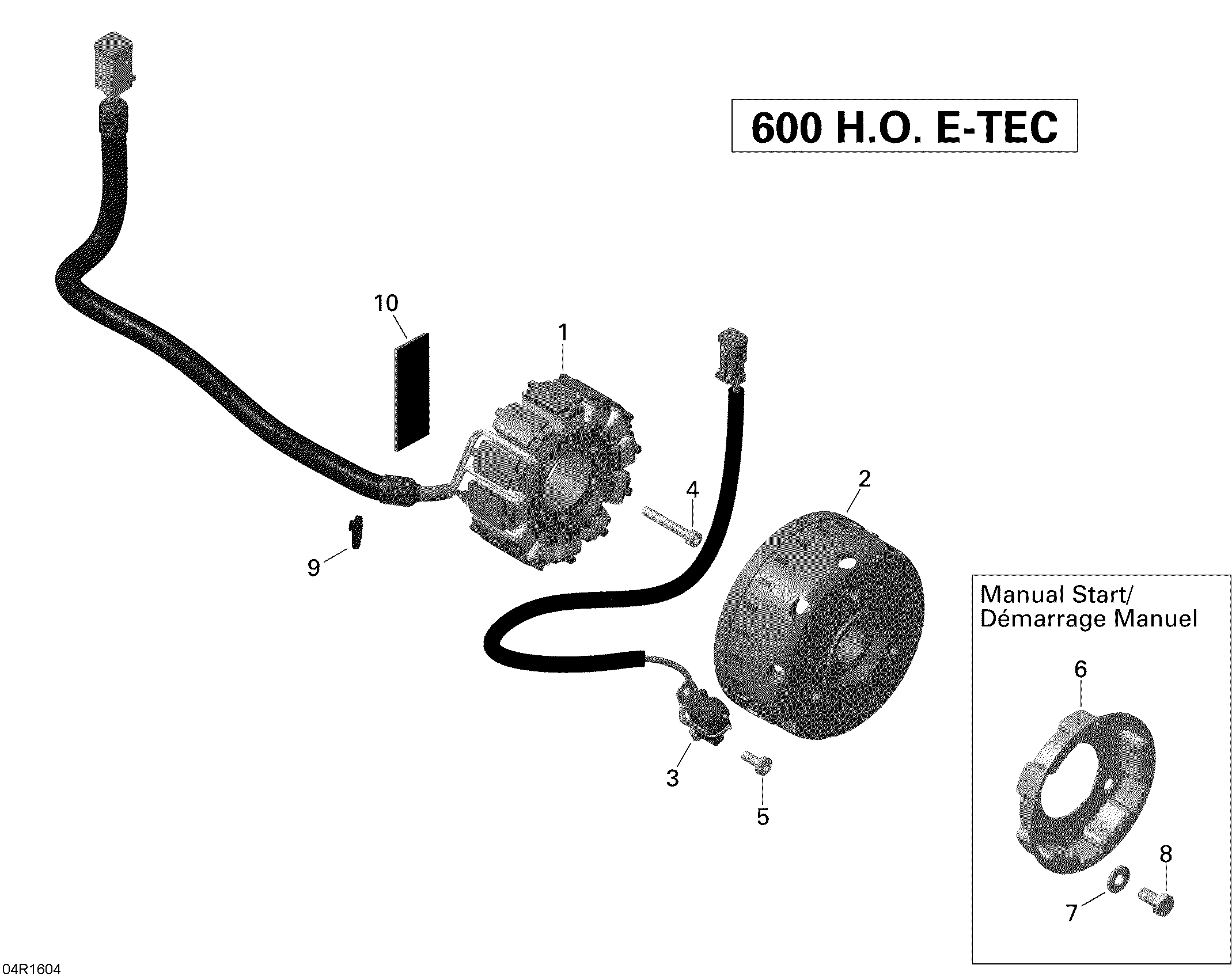 Magneto - 600HO E-TEC