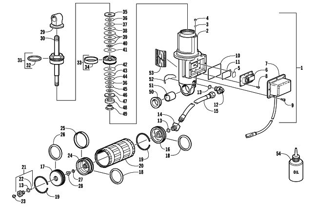 REAR SUSPENSION FRONT ARM SHOCK ABSORBER