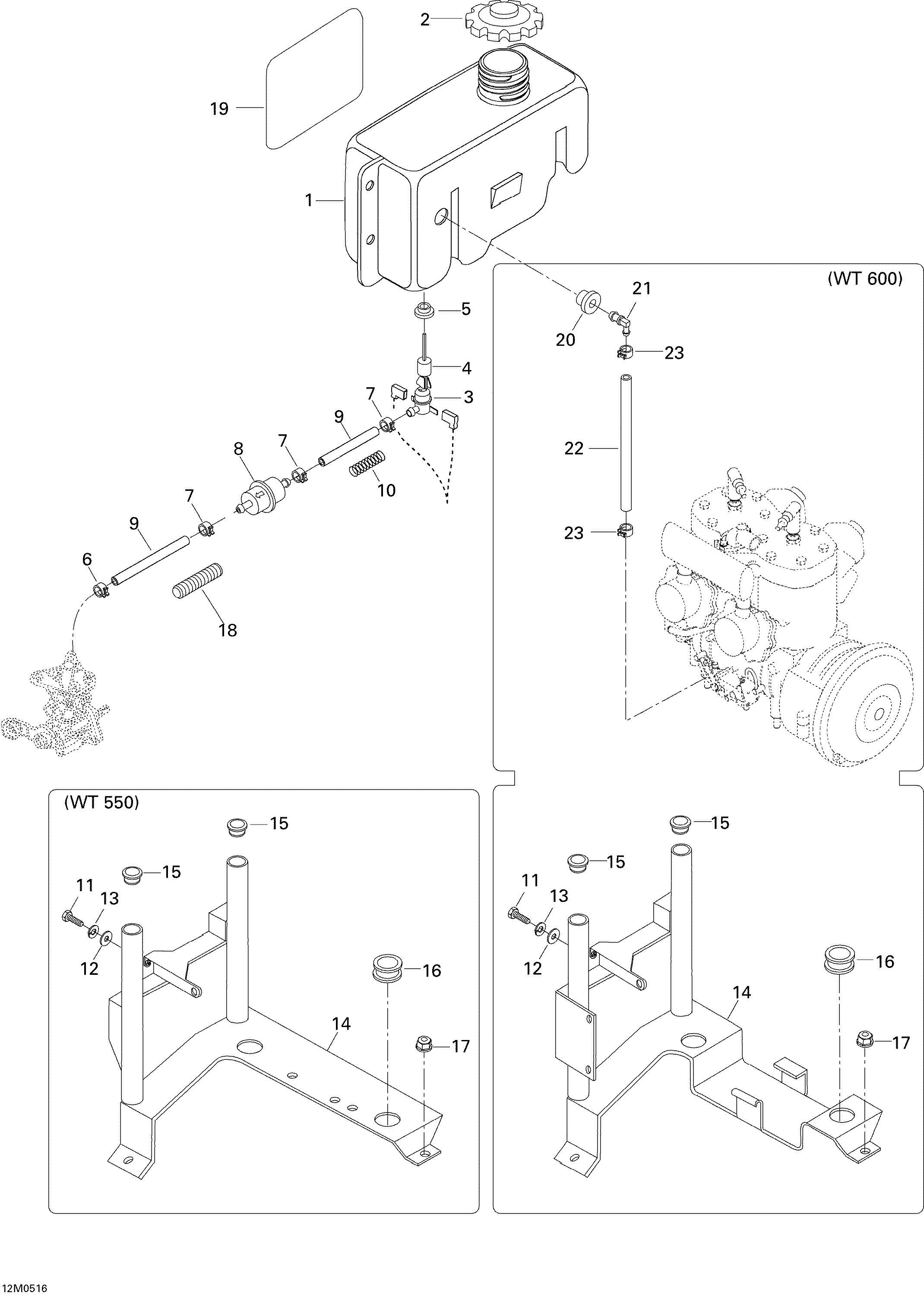 Oil System 550F