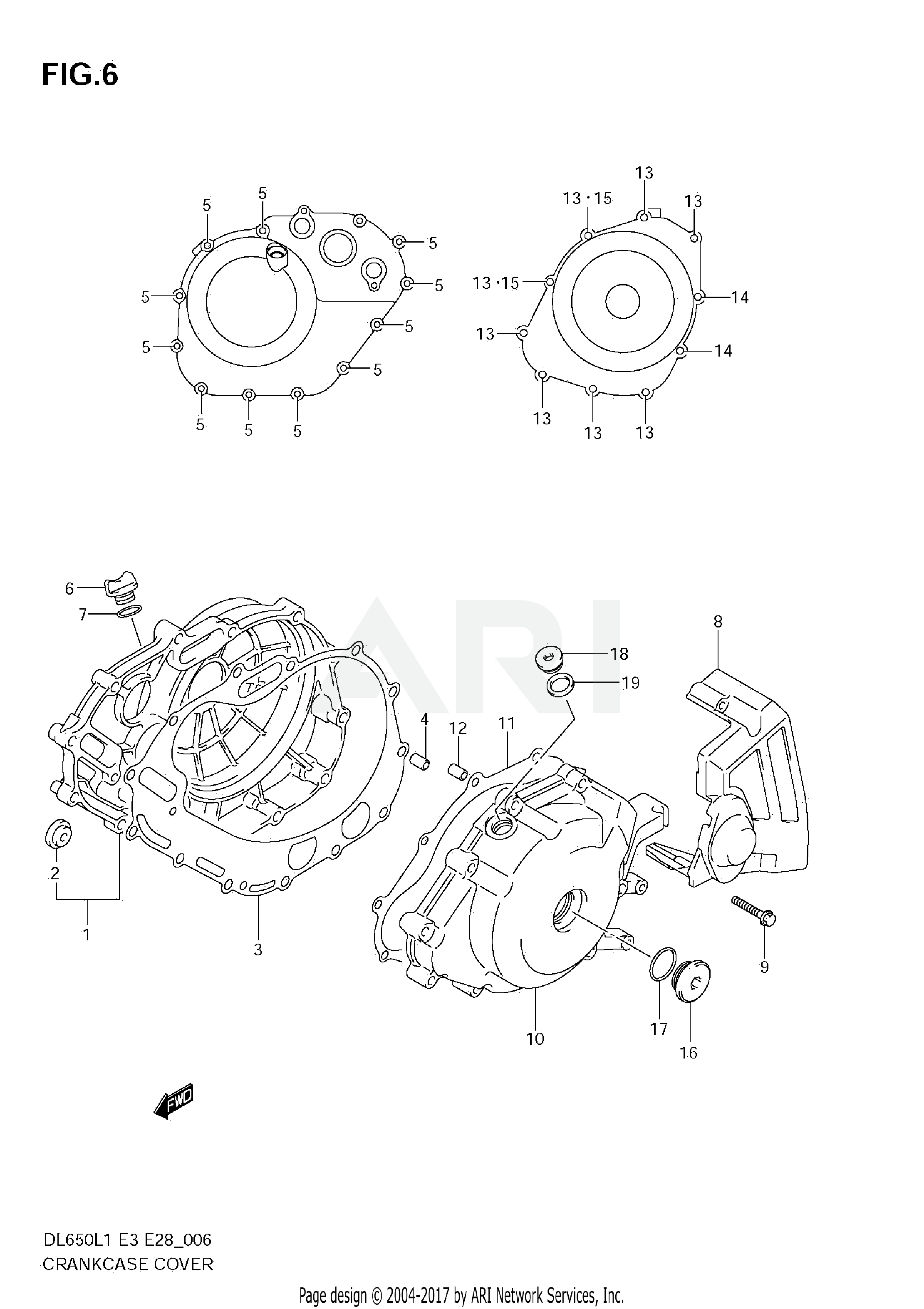 CRANKCASE COVER