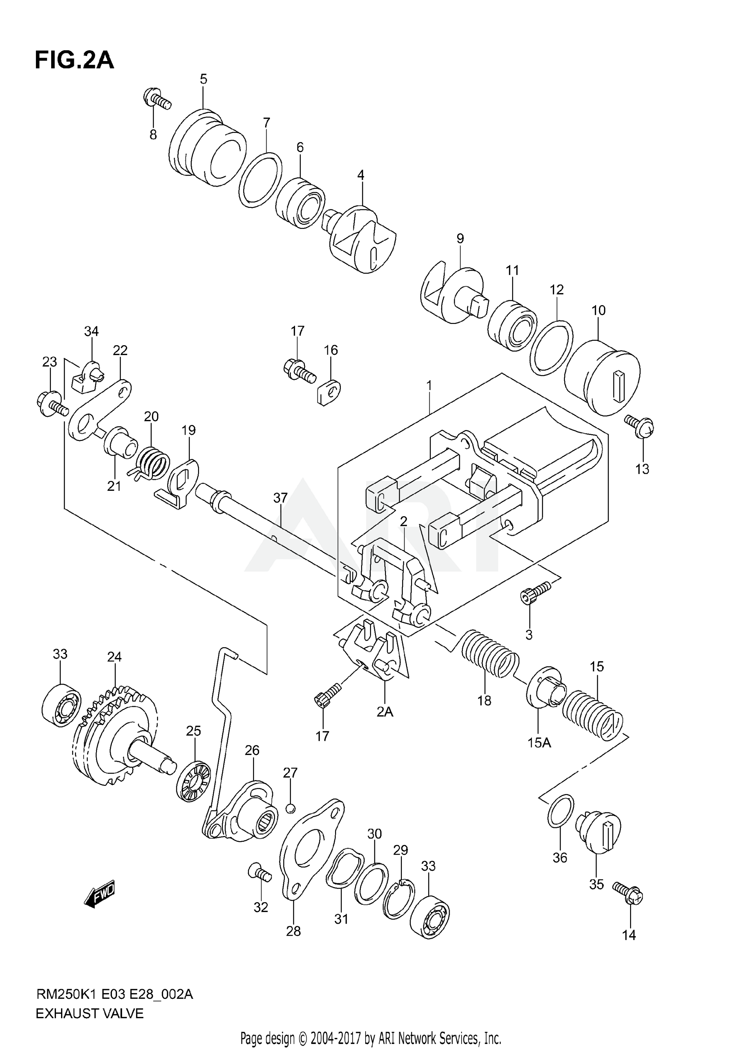 EXHAUST VALVE (MODEL K2)