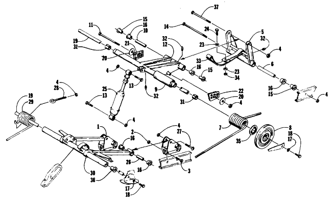 REAR SUSPENSION ARM ASSEMBLIES