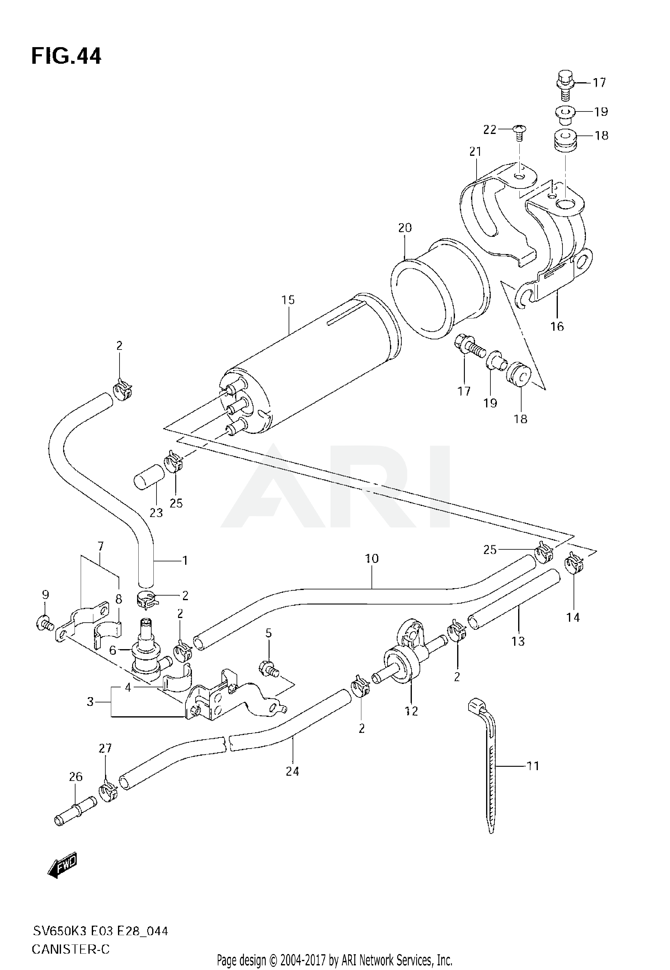 EVAP SYSTEM (E33)