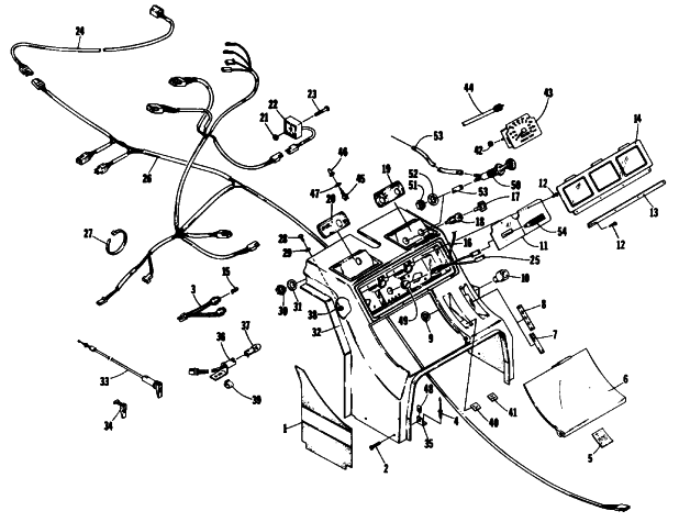 CONSOLE AND WIRING ASSEMBLIES