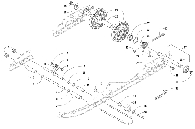 IDLER WHEEL ASSEMBLY