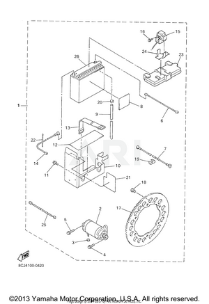 ALTERNATE STARTER MOTOR KIT