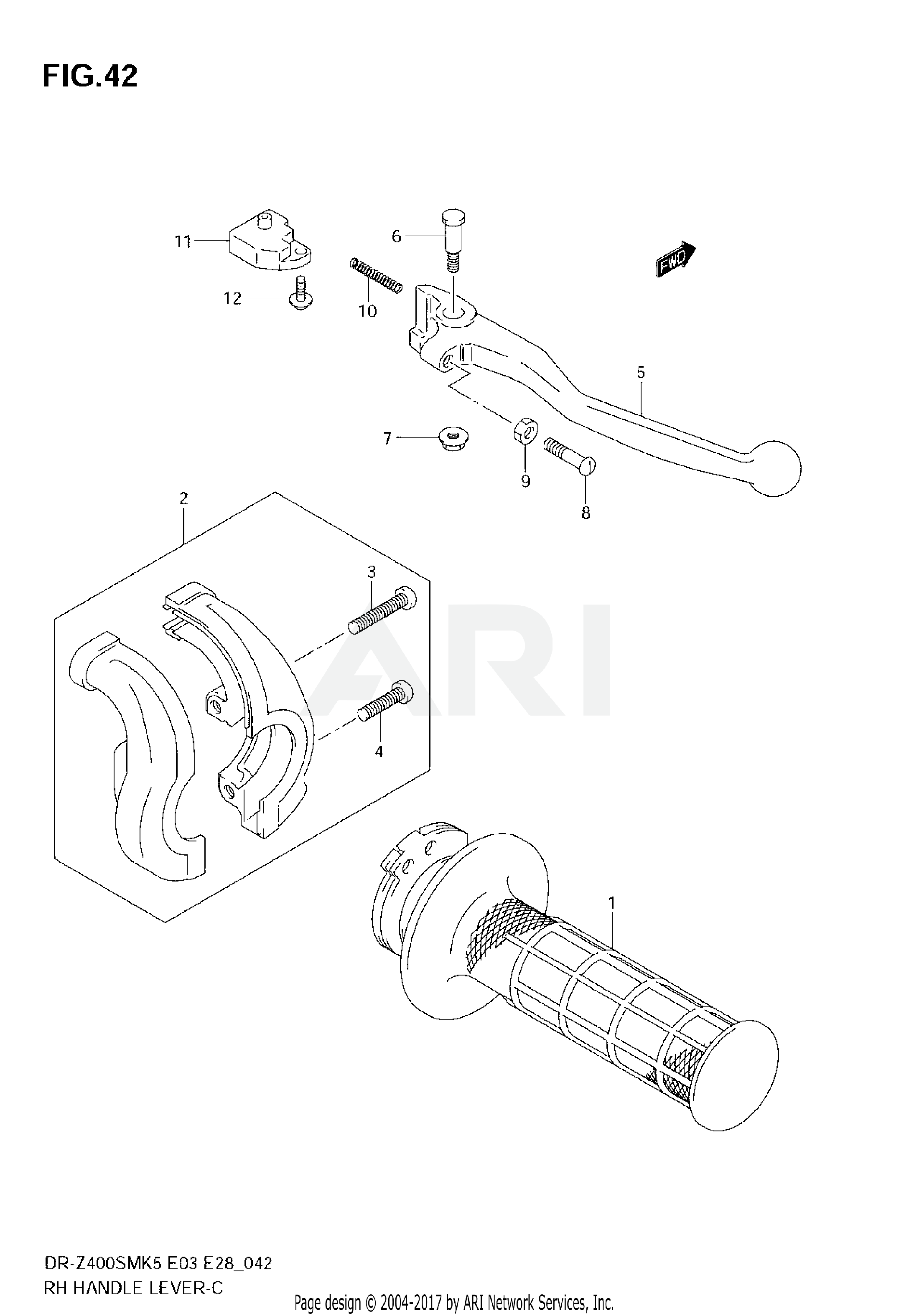 RIGHT HANDLE LEVER