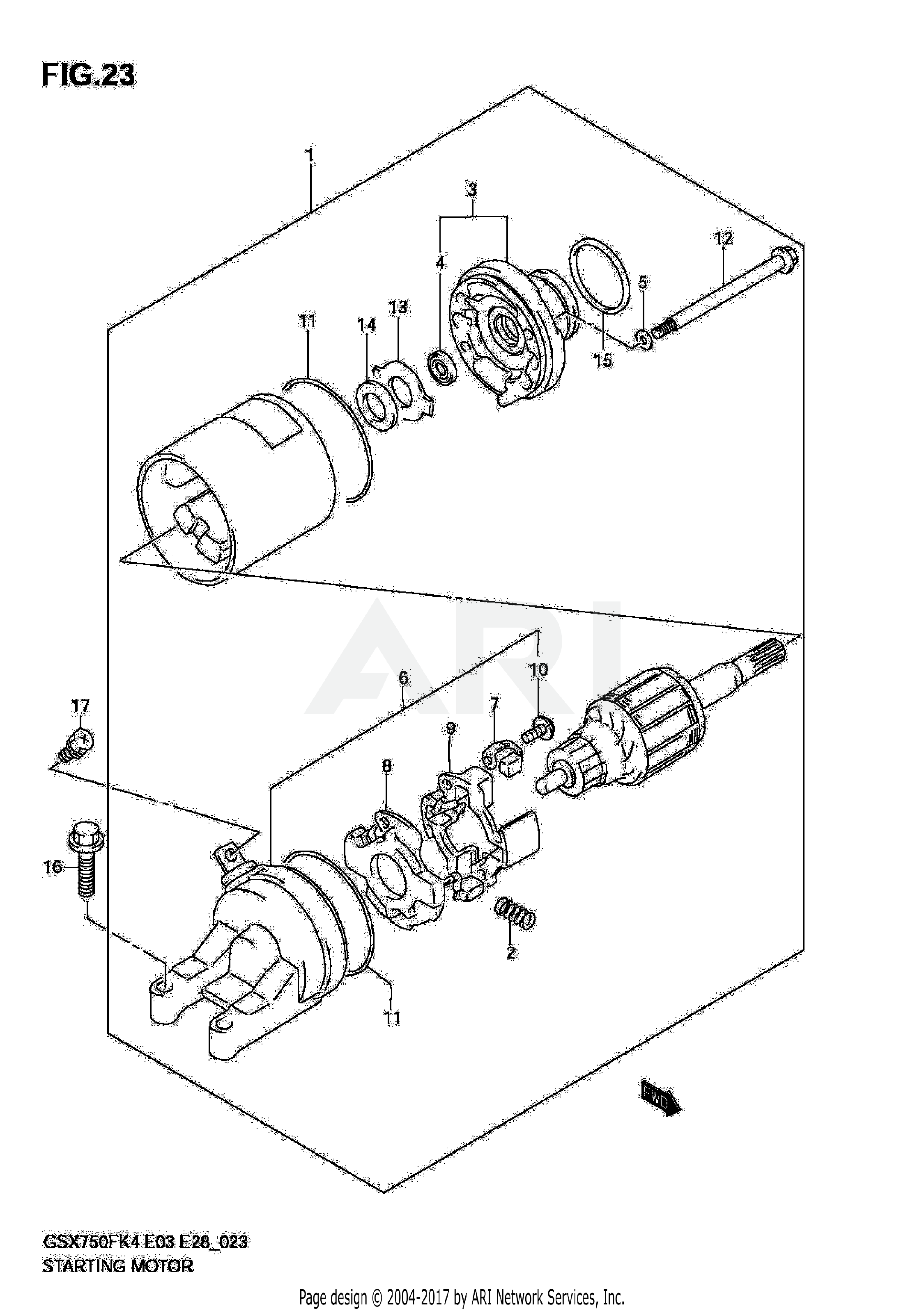 STARTING MOTOR