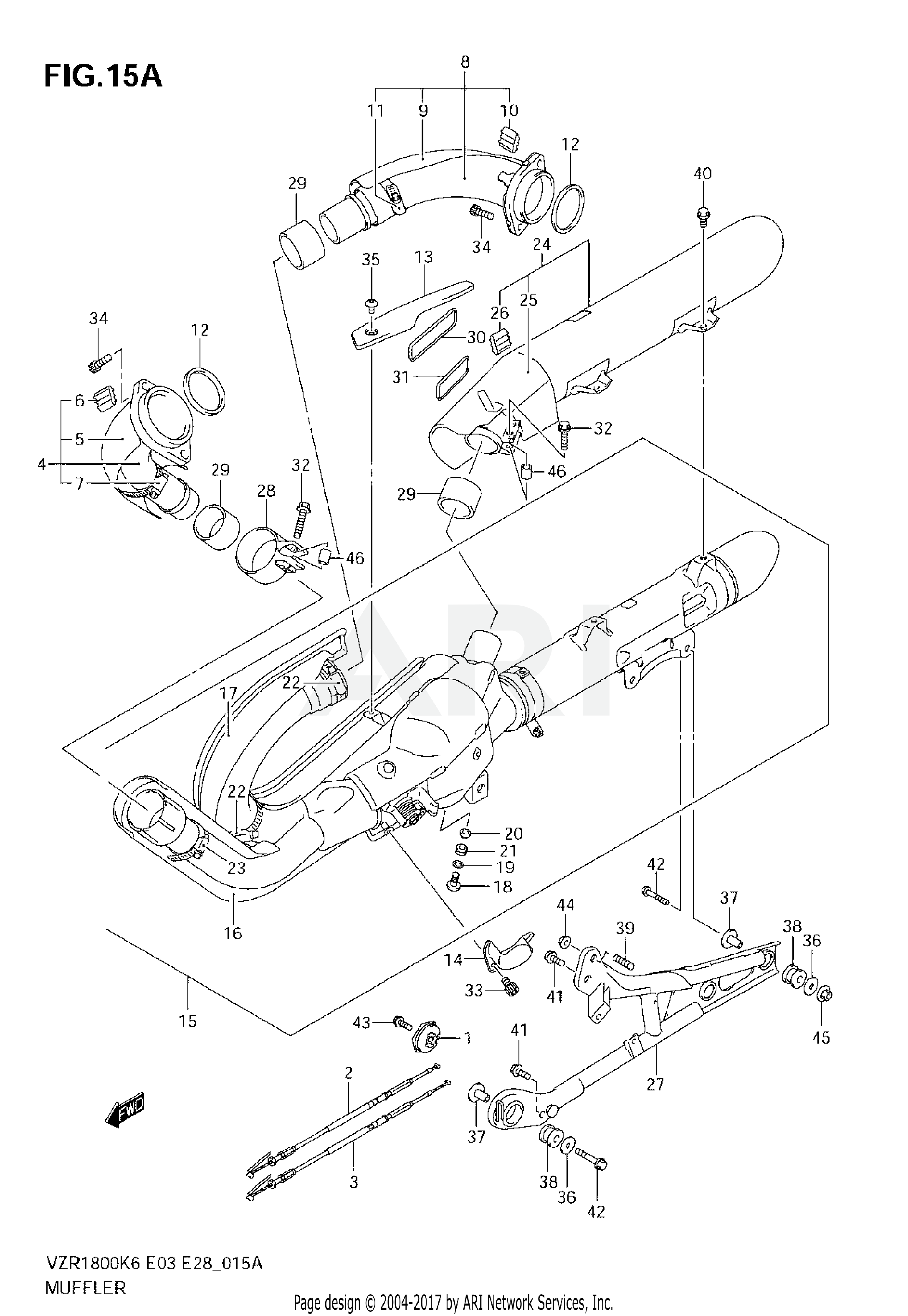 MUFFLER (MODEL K8/K9)