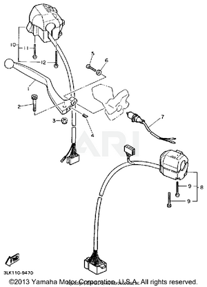 HANDLE SWITCH LEVER