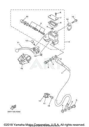 FRONT MASTER CYLINDER