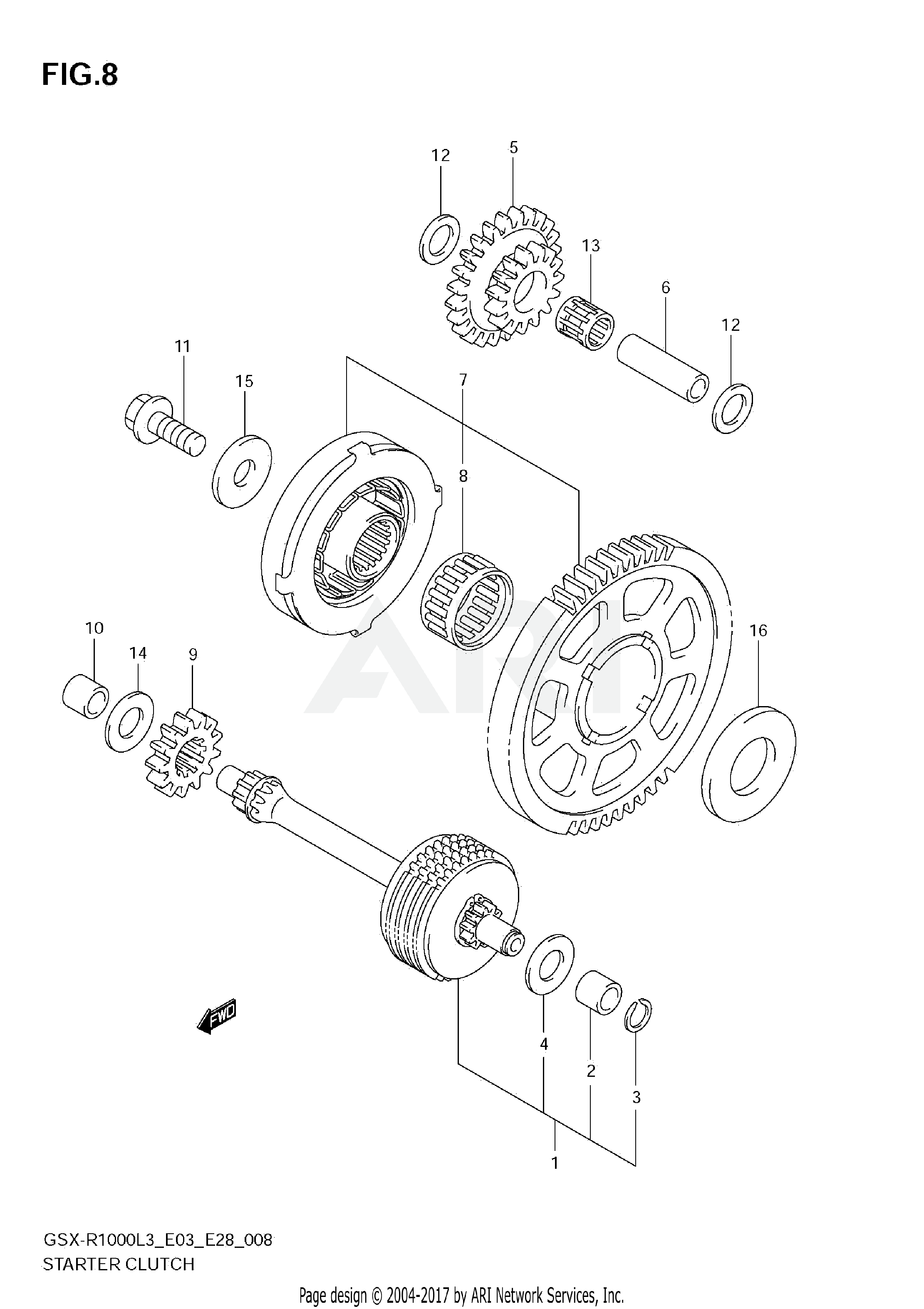 STARTER CLUTCH