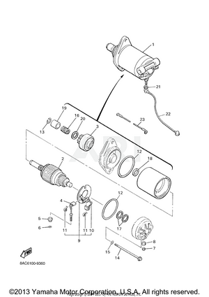 STARTING MOTOR