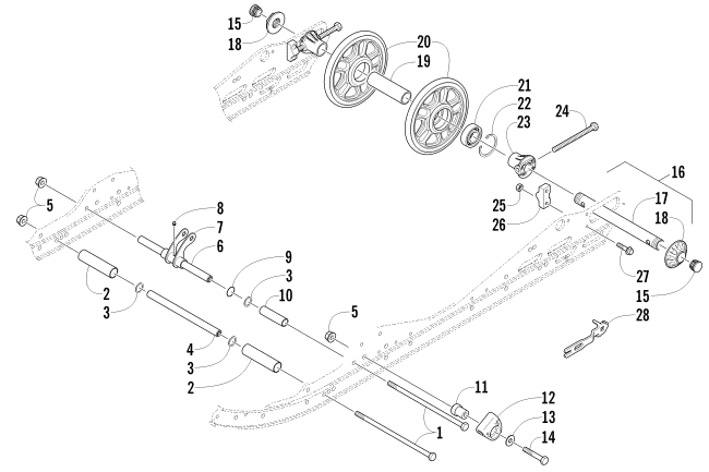 IDLER WHEEL ASSEMBLY