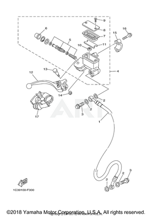 FRONT MASTER CYLINDER