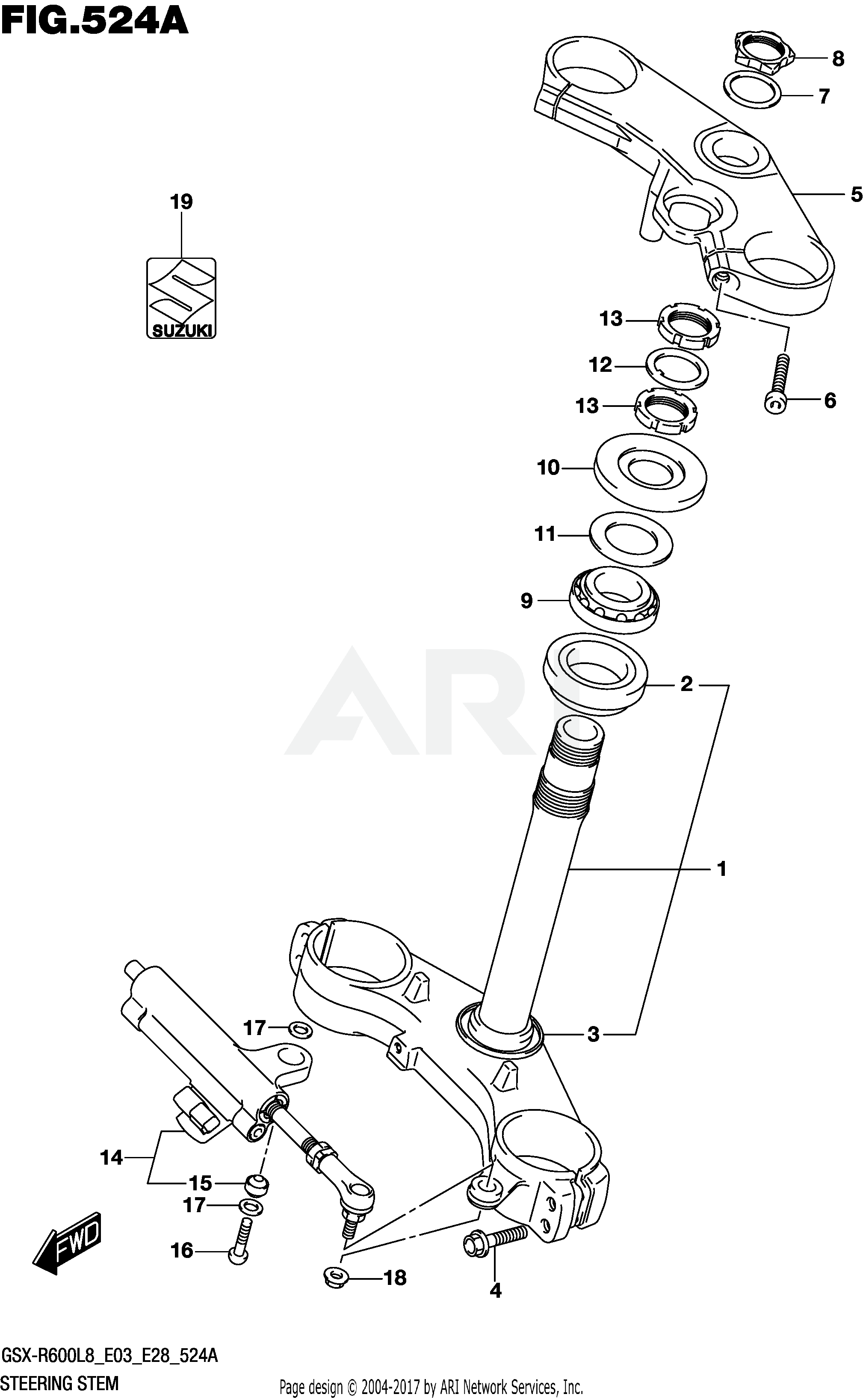 STEERING STEM