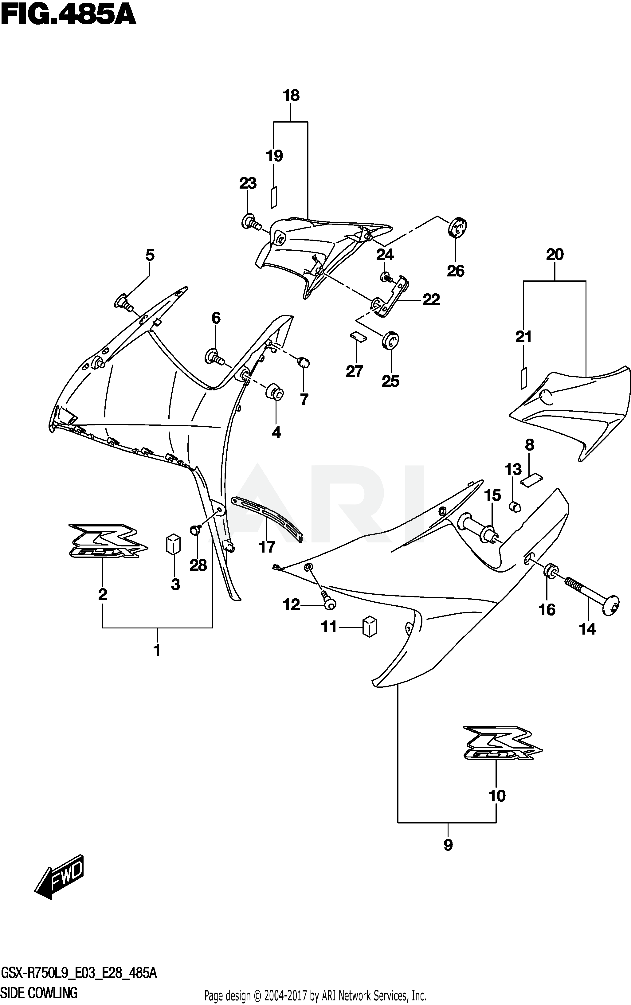 SIDE COWLING