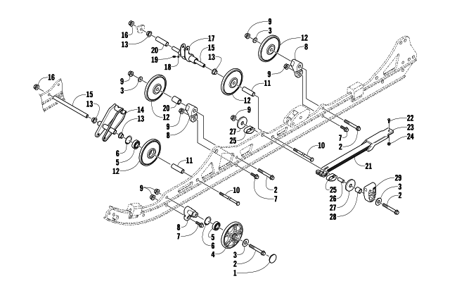 IDLER WHEEL ASSEMBLY