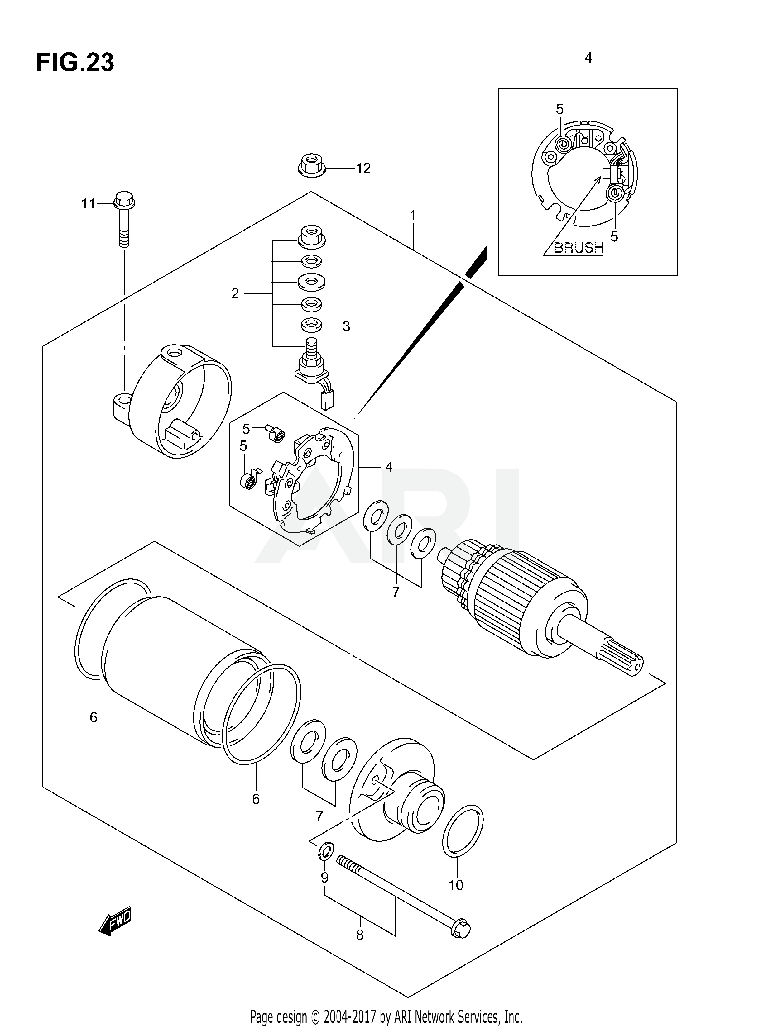 STARTING MOTOR