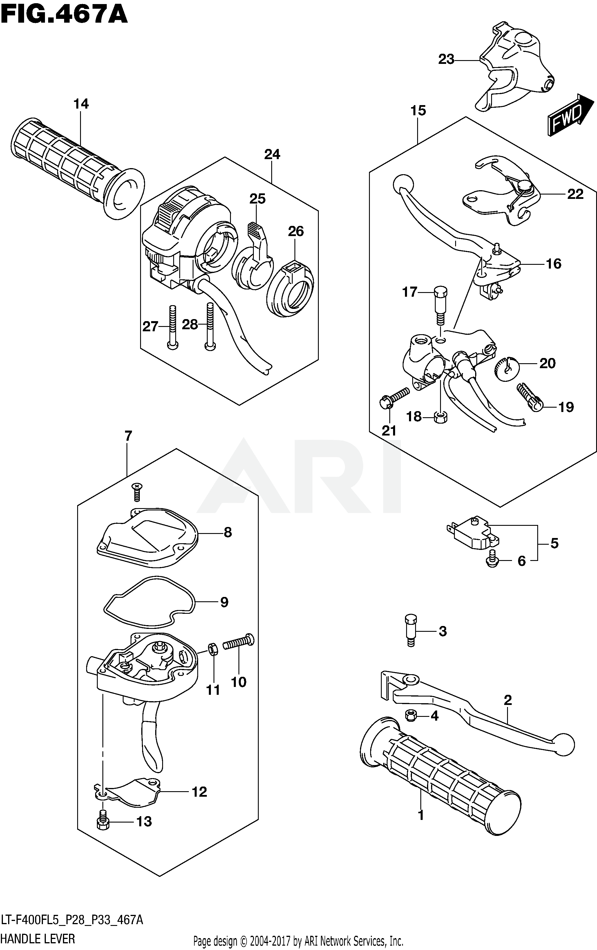 HANDLE LEVER