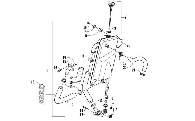 OIL TANK ASSEMBLY