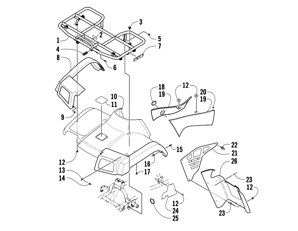 FRONT BODY PANEL ASSEMBLY