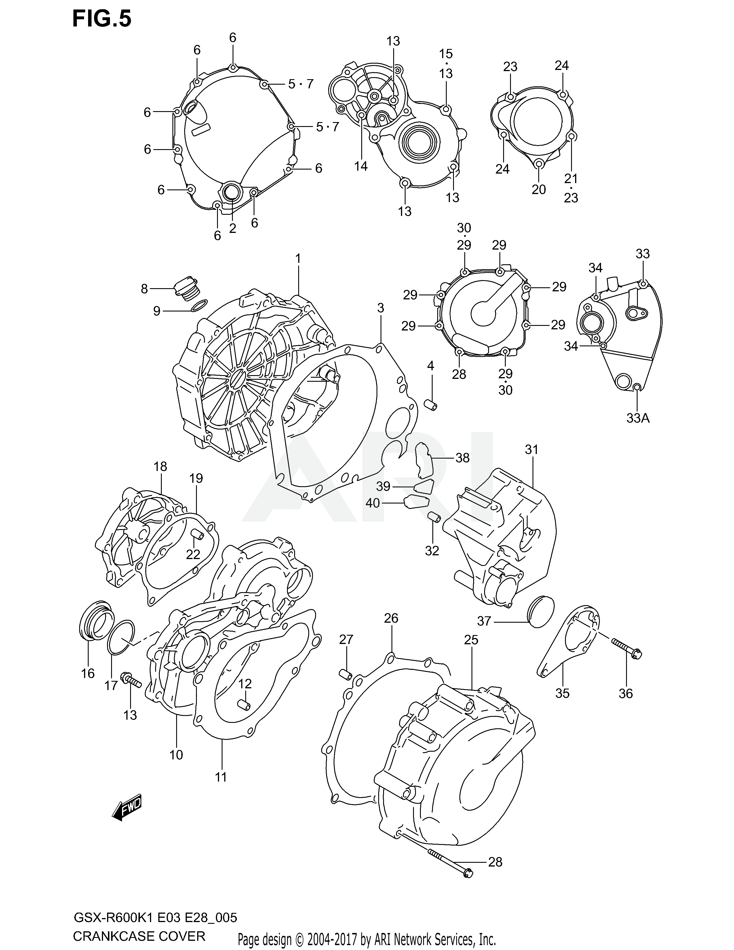 CRANKCASE COVER