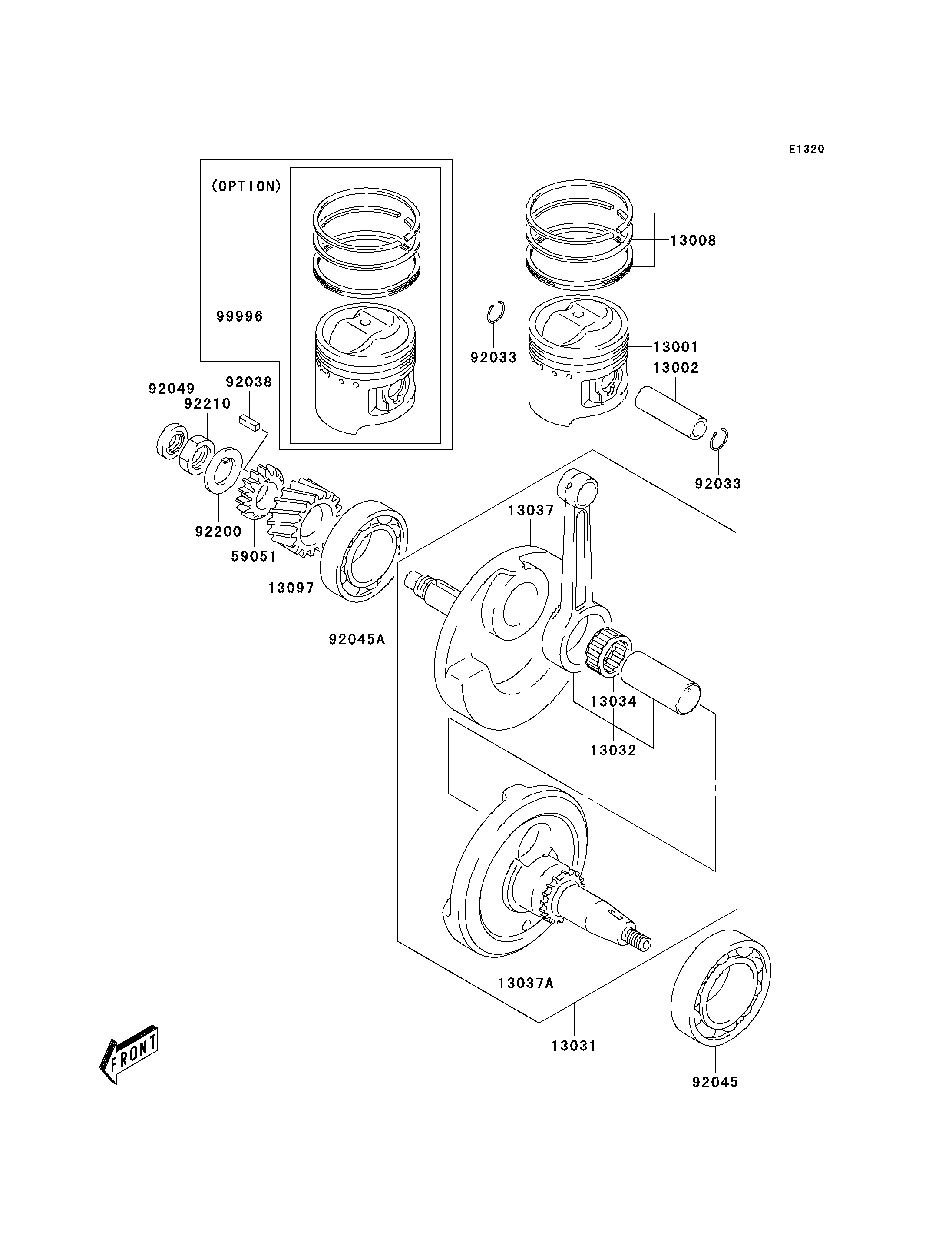 Crankshaft/Piston(s)