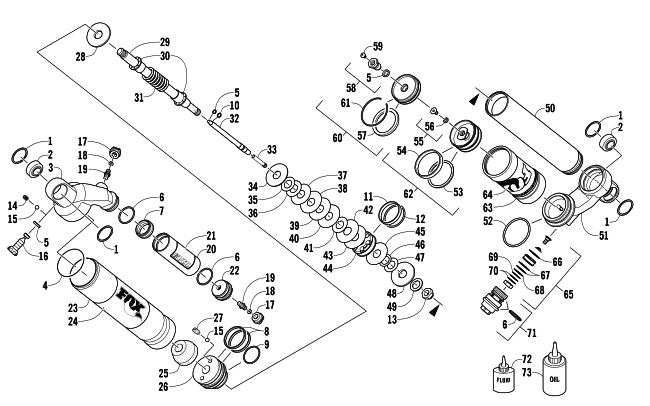 FRONT SUSPENSION SHOCK ABSORBER