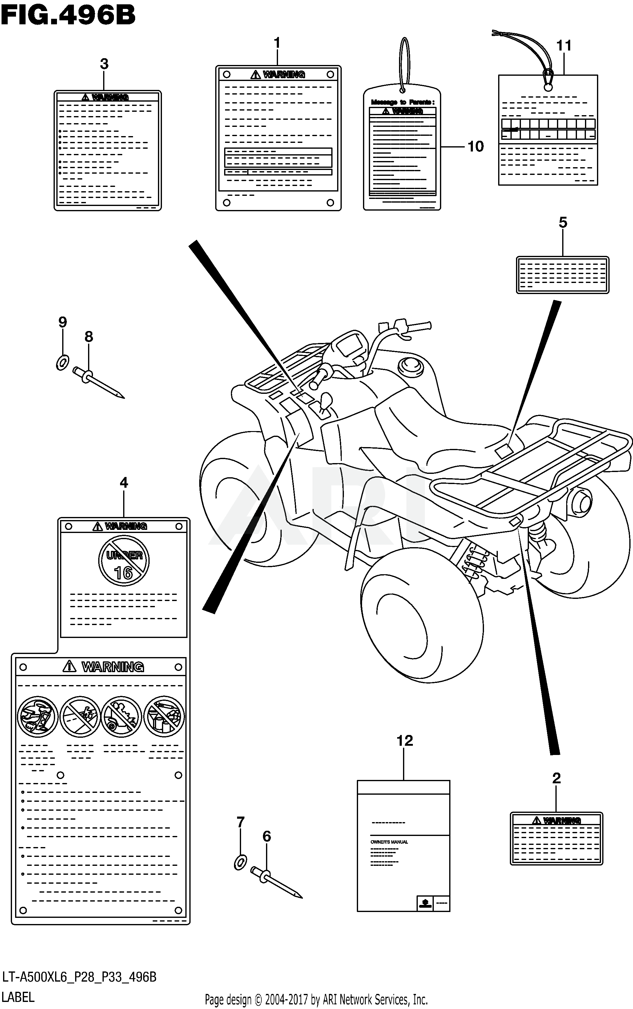 LABEL (LT-A500XL6 P33)