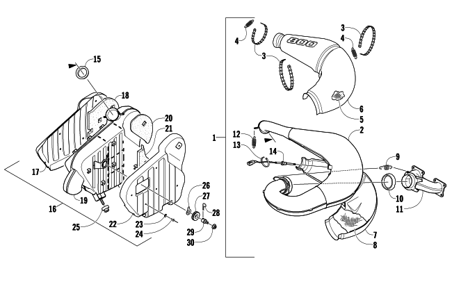 EXHAUST ASSEMBLY