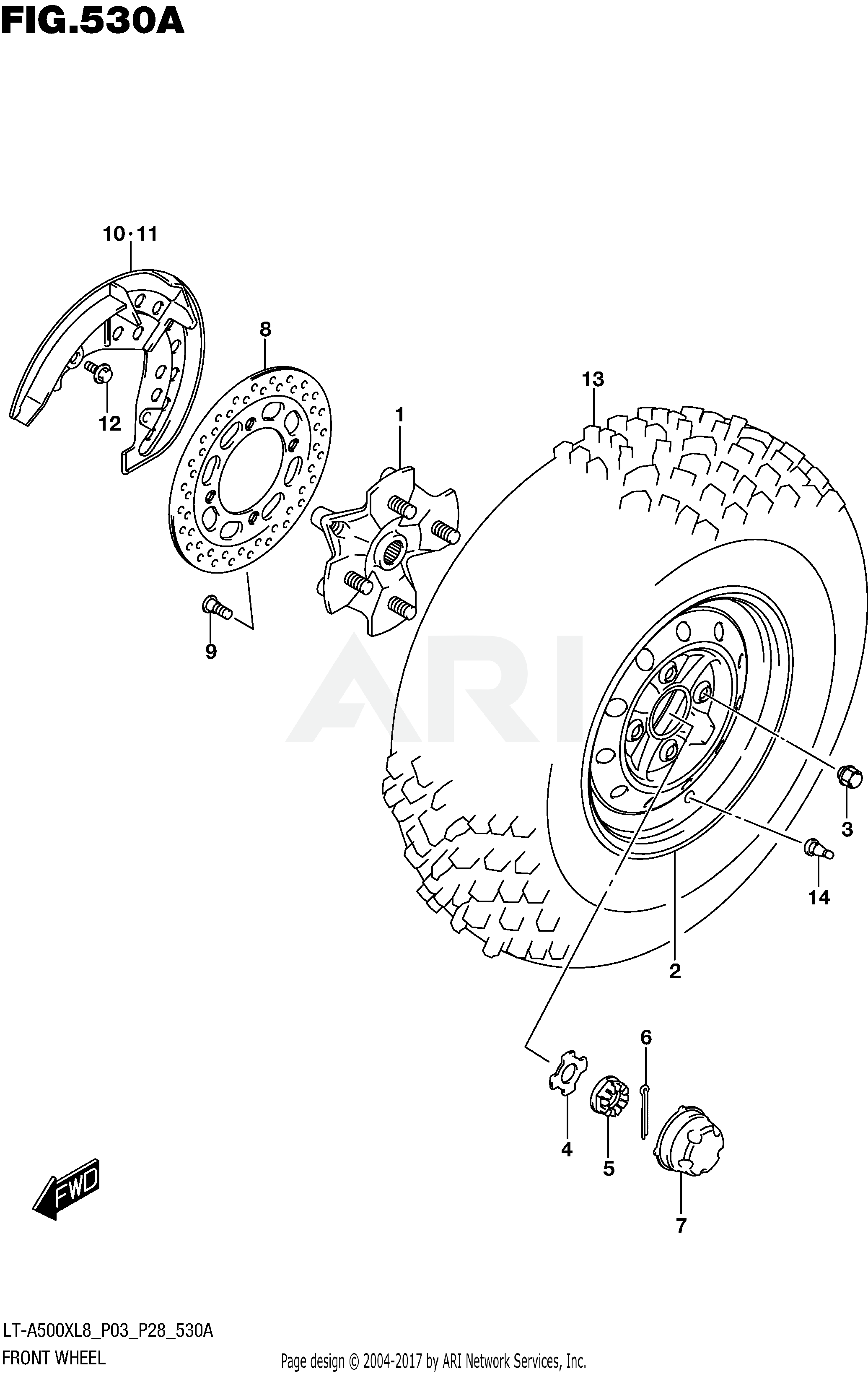 FRONT WHEEL