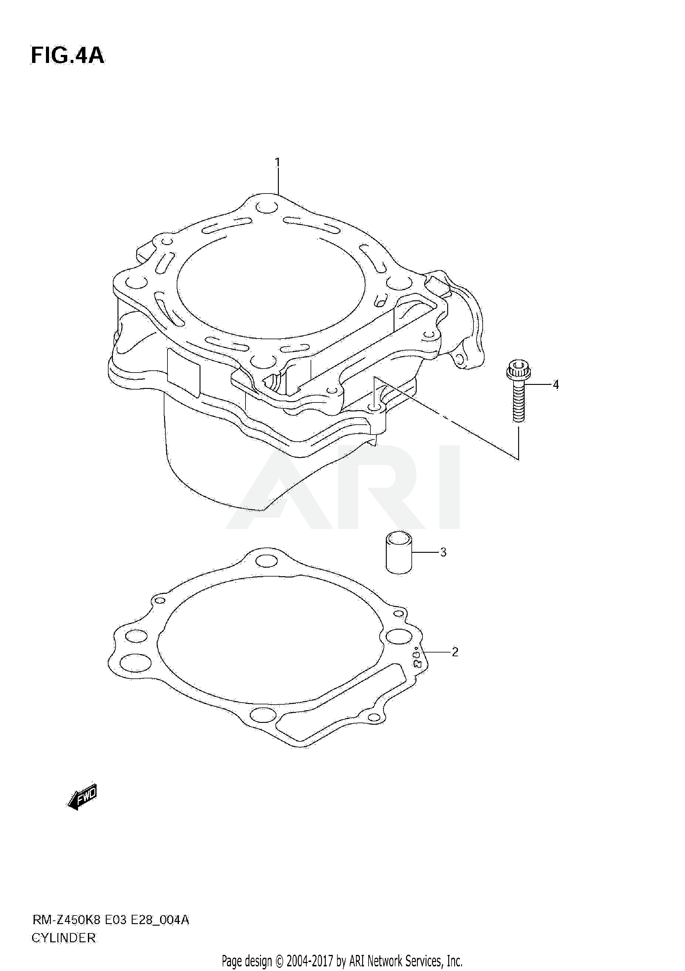 CYLINDER (RM-Z450 L1)