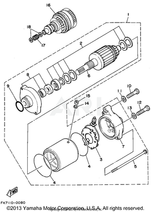 STARTING MOTOR