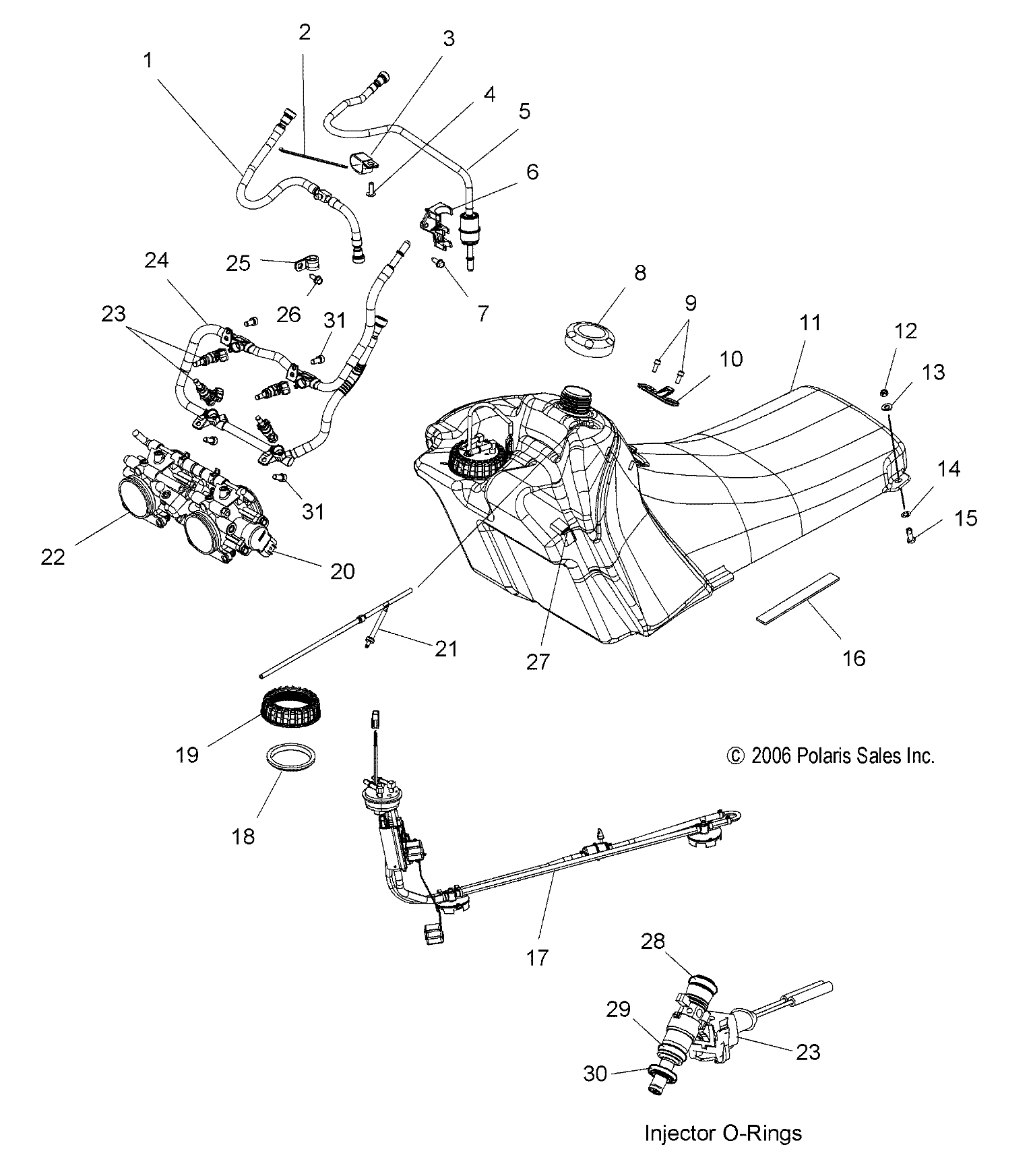 FUEL SYSTEM - S07PS6HS/HSA/HSB (49SNOWFUELCLEAN)