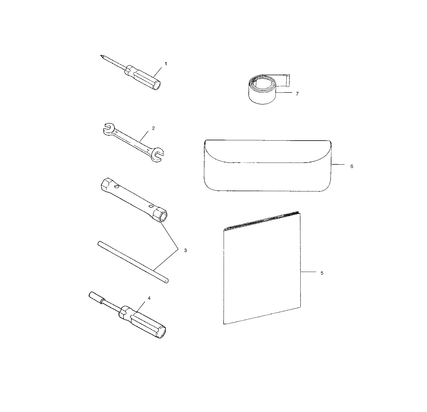 TOOL KIT - S00SR7ASA (4954105410c014)