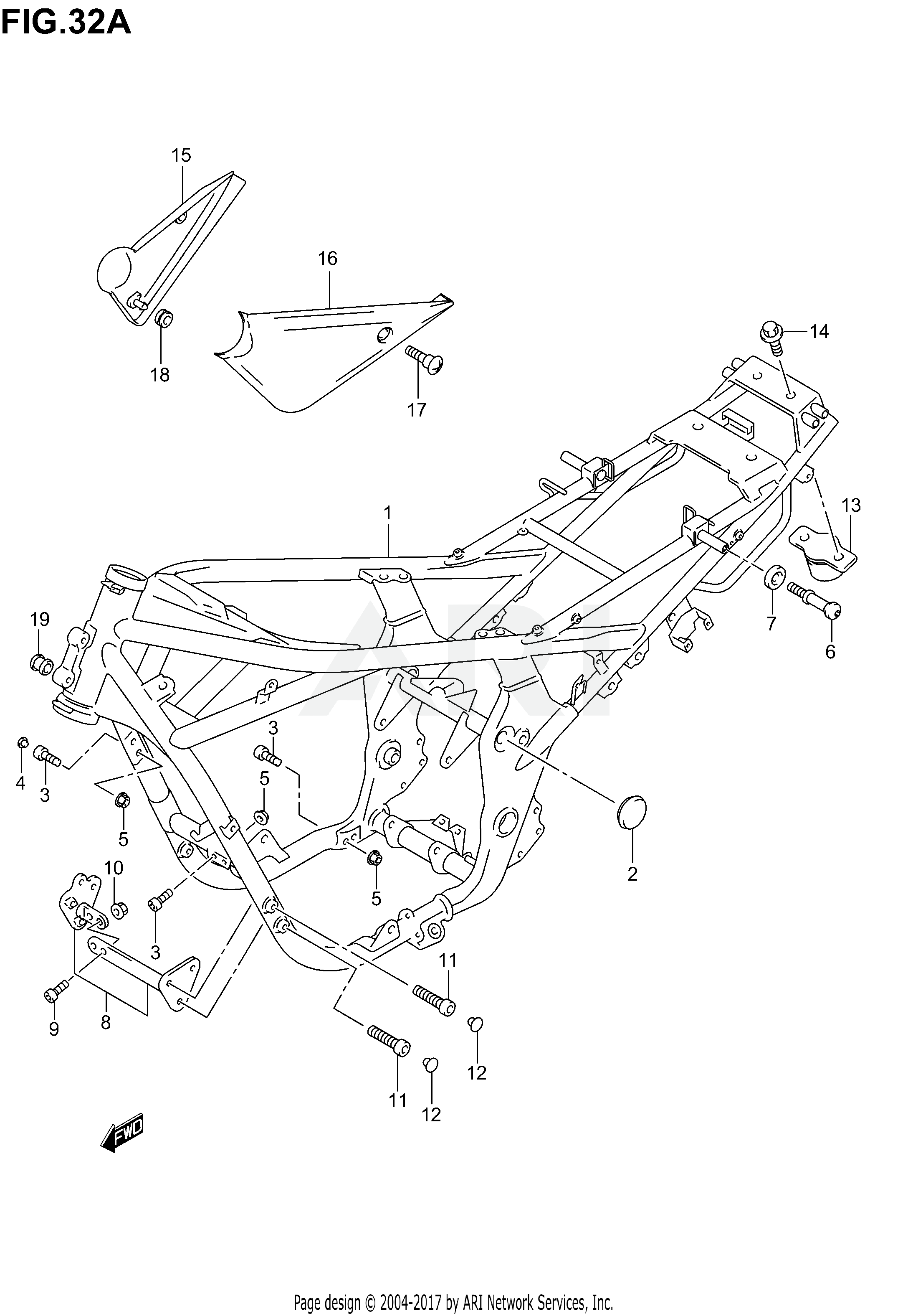 FRAME (MODEL K2/K3/K4)