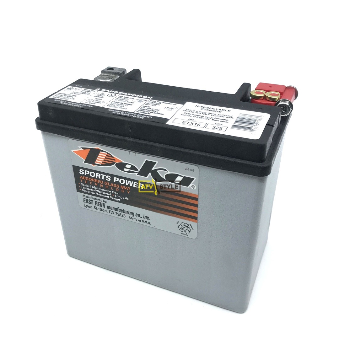 Гелевый аккумулятор Deka ETX16